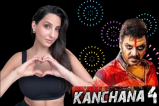 Nora Fatehi shoots Kanchana 4 in Hyderabad