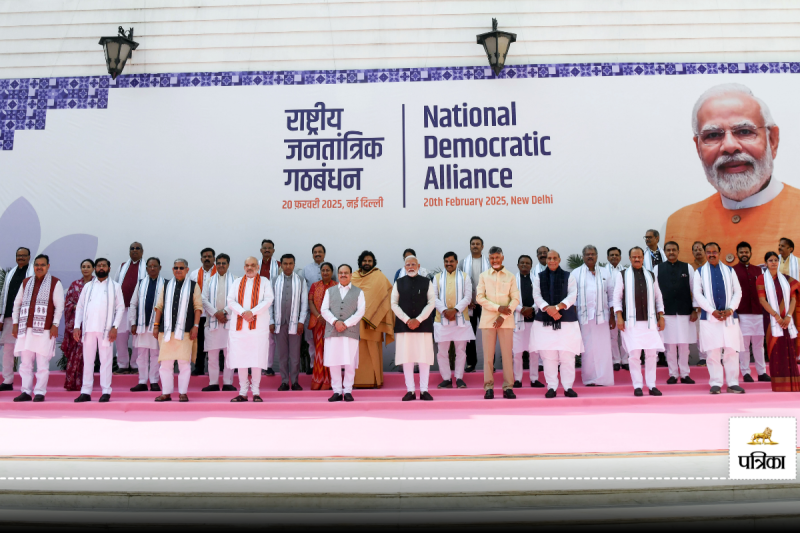 PM Modi at the NDA Chief Ministers’ meeting