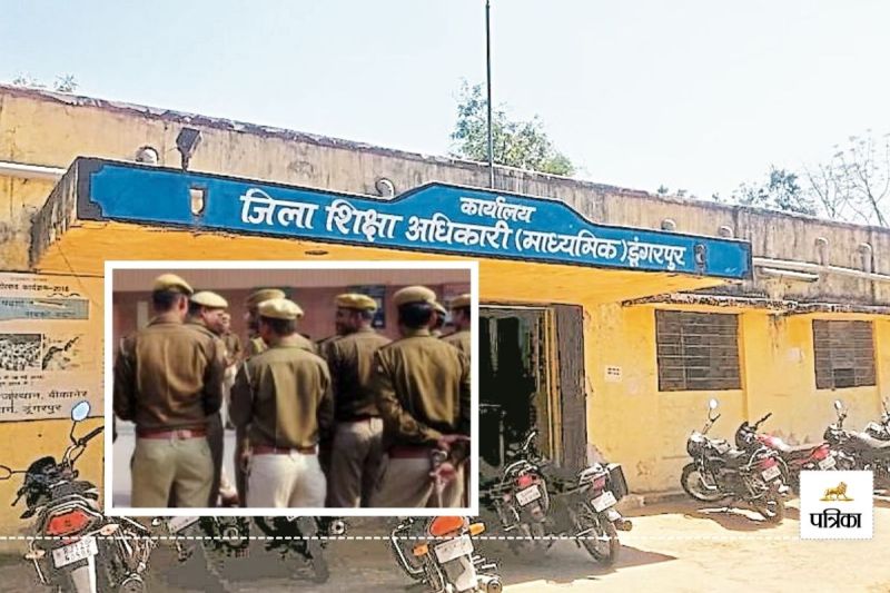 RBSE Exam Start from 6 March 10th-12th Class Question Papers Under Shadow of Bayonets