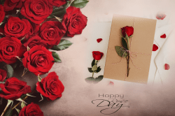 Rose Day 2025 : गुलाब के साथ भेजें ये प्यार भरे मैसेज, दिल की बात कहना होगा आसान - image