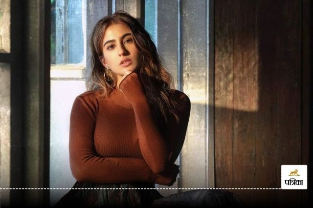 Sara Ali Khan wavy hair look