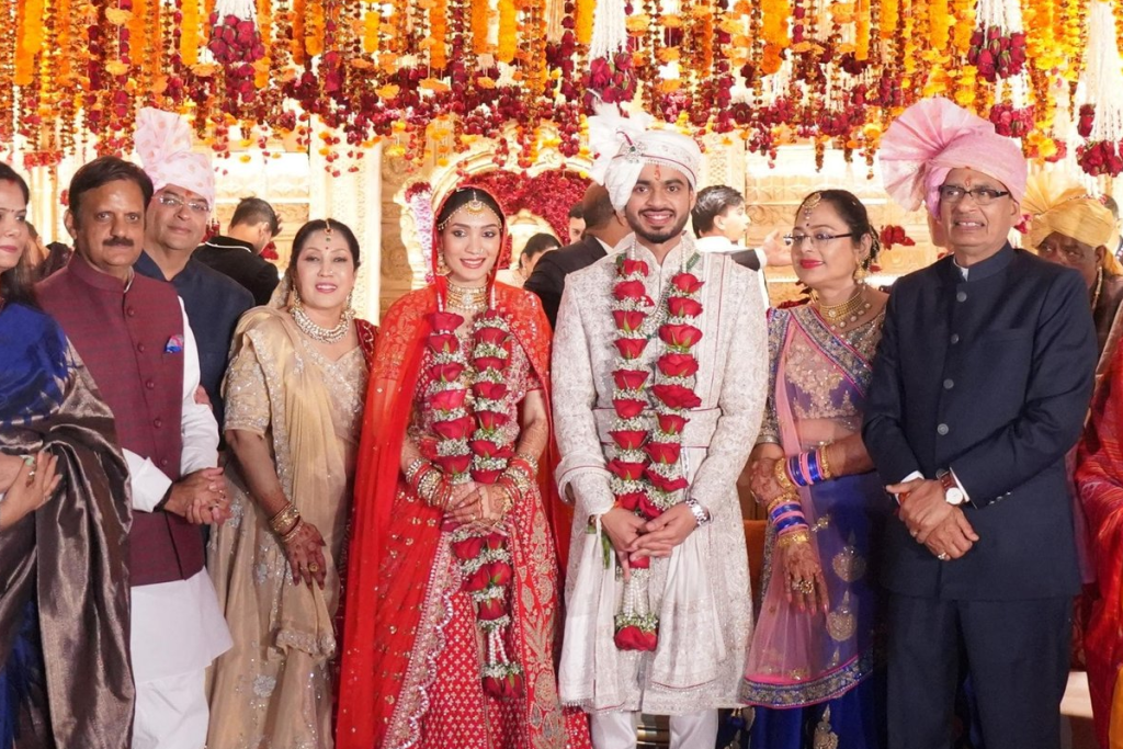 Shivraj Singh son wedding viral photos and videos