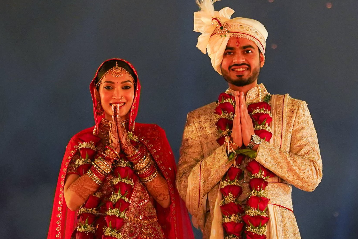 Shivraj Singh son wedding viral photos and videos