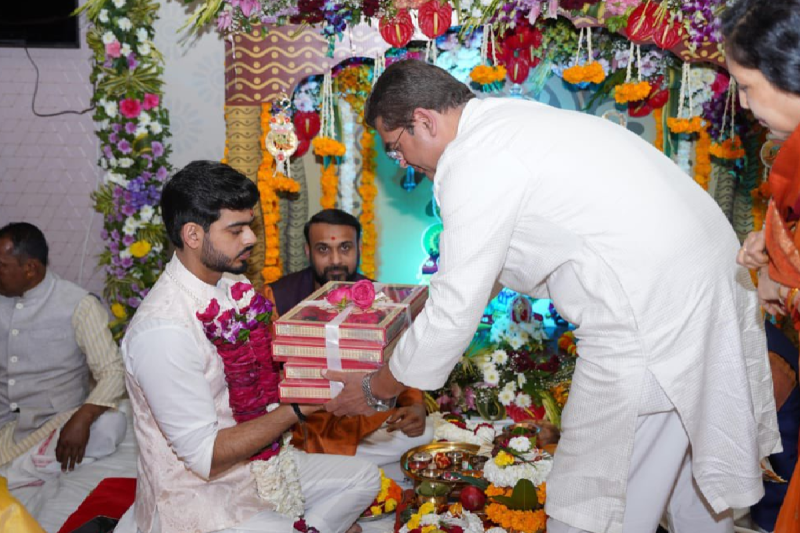 Shivraj Singh sons wedding