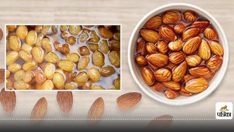 Soaked almonds or raisins for weight loss