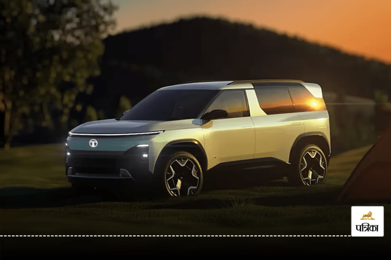 Tata Sierra SUV Spied