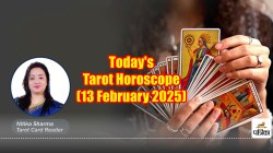 Tarot Horoscope Today 13 February : कर्क और सिंह को धन लाभ, आज का टैरो राशिफल
में जानिए टैरो कार्ड का इशारा - image