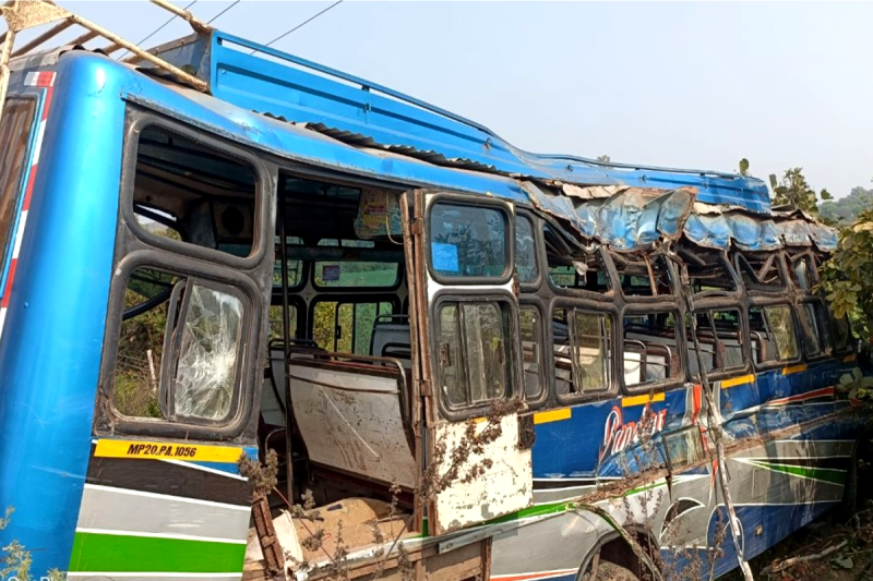 Horrible road accident