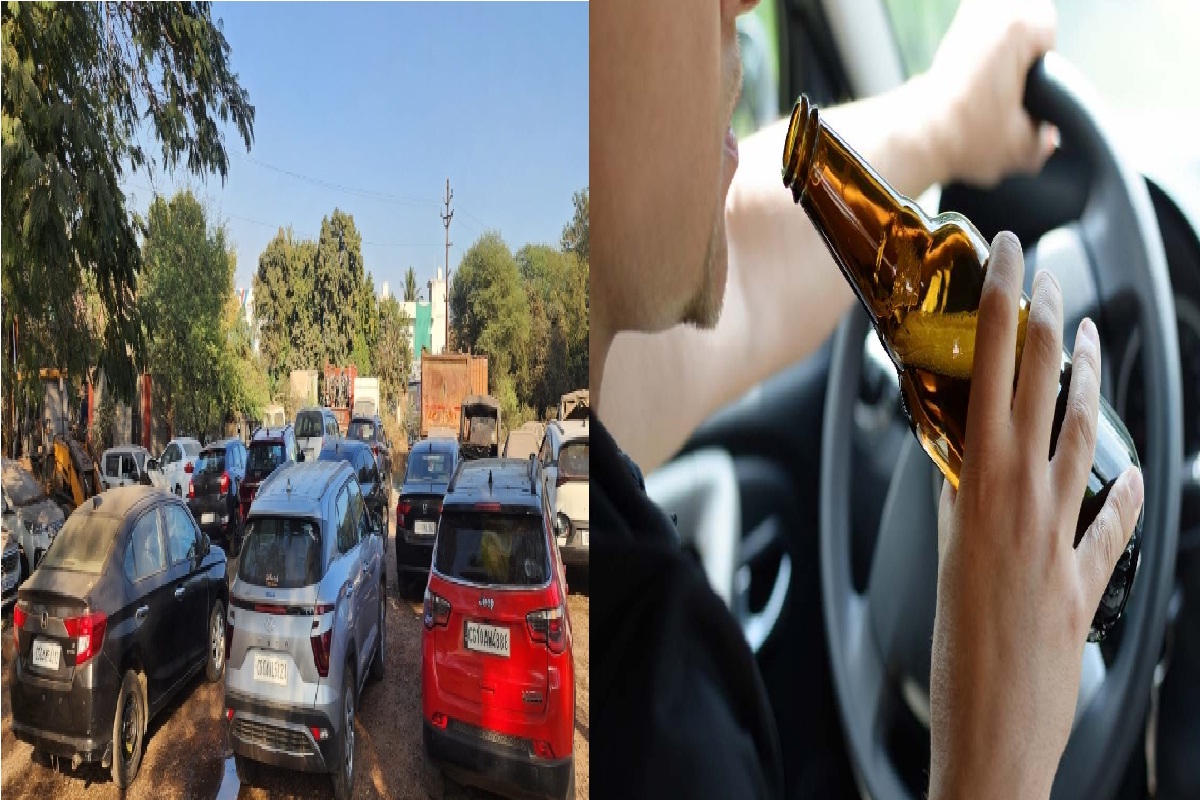 शराब पीकर कार चलाने वालों पर बड़ा एक्शन! पुलिस ने आधी रात को 16 चालक को किया गिरफ्तार