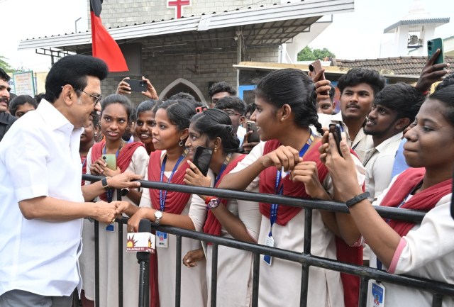 Mk Stalin At Tirunelveli