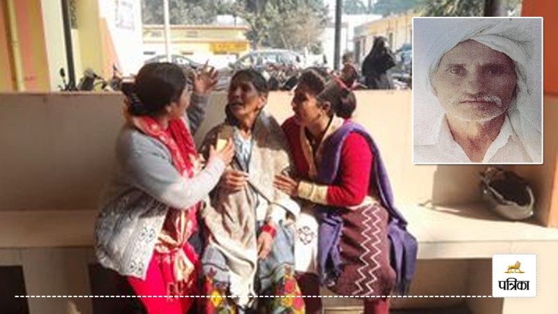 factory worker riding bicycle was crushed by truck in Moradabad