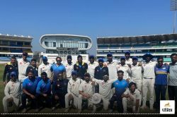 Ranji Trophy 2024-25: उर्विल पटेल का शतक, सौराष्ट्र को पारी और 98 रन से हराकर
सेमीफाइनल में गुजरात - image