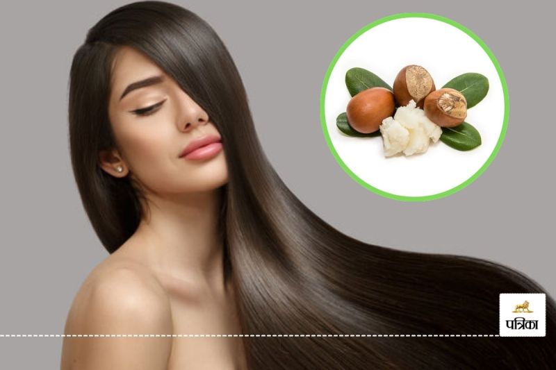 Shea butter for hair smoothing