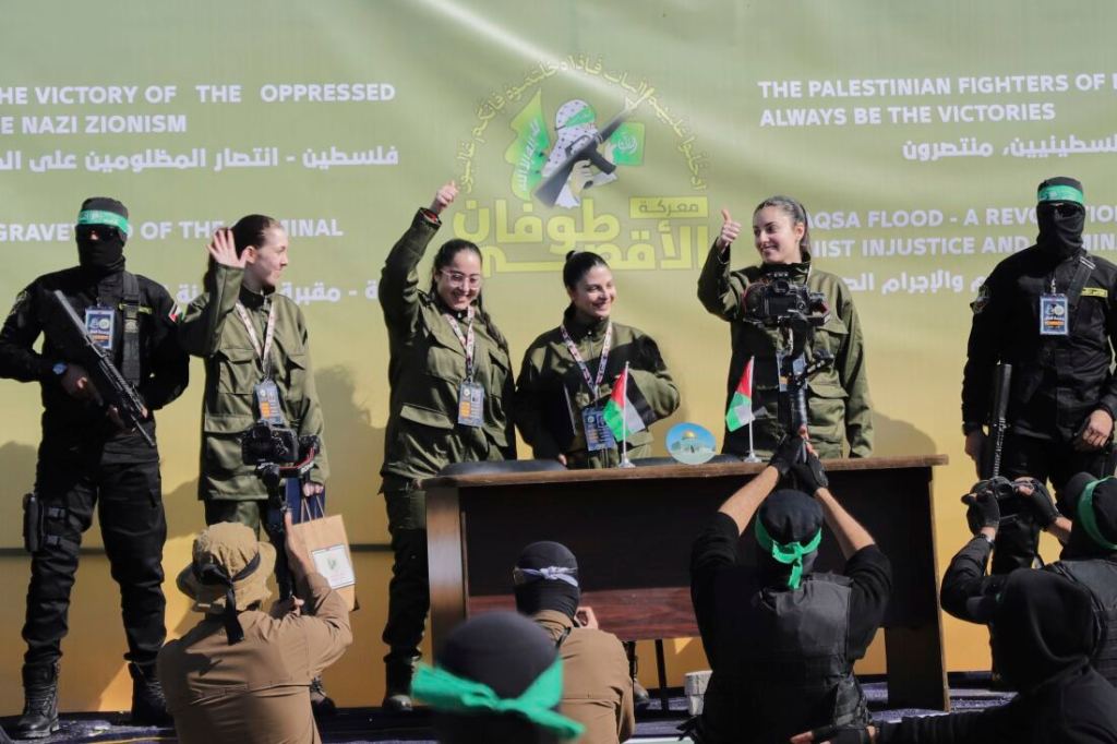 hamas releasing hostages
