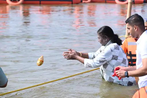 President Draupadi Murmu Mahakumbh Visit