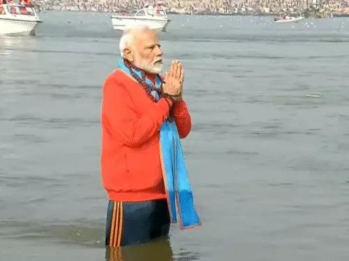 PM Modi Sangam Visit