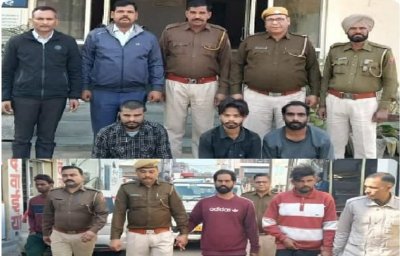 25 किलो से ज्यादा डोडा पोस्त बरामद, पांच नशा तस्कर गिरफ्तार
