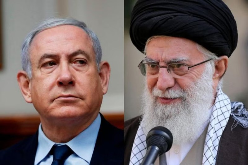 Benjamin Netanyahu and Ali Khamenei