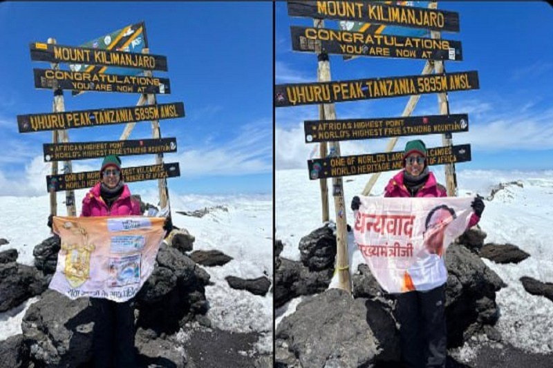 किलिमंजारो पर तिरंगा लहराकर बिलासपुर लौटी निशा का हुआ जोरदार स्वागत, पिता बोले - बेटा नहीं है तो क्या, मेरी बेटी किसी से कम है क्या?