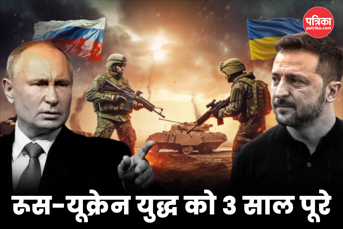 Russia-Ukraine War completes 3 years