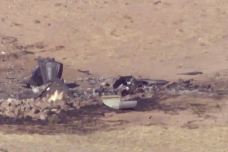 Plane accident in Arizona, USA