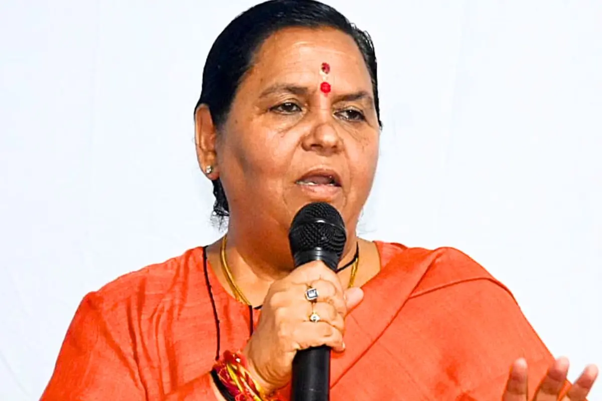 UMA Bharti on Saurabh Sharma Case