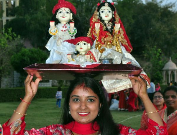 Gangaur festival celebrated in Nagaur