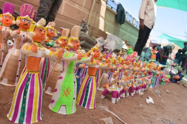 A fair organized by Shitala Mata, offering cold dishes