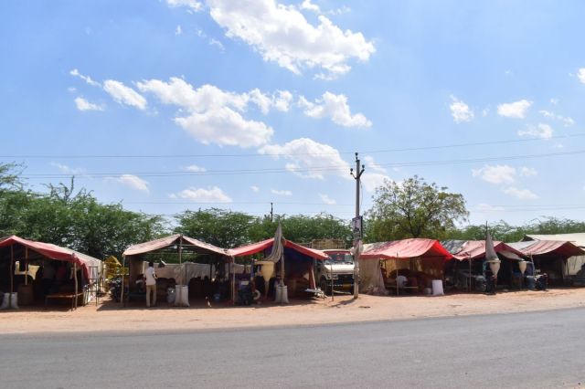 Such faith in the chilli fair of Nagaur, buyers coming from far away places, purity made its mark