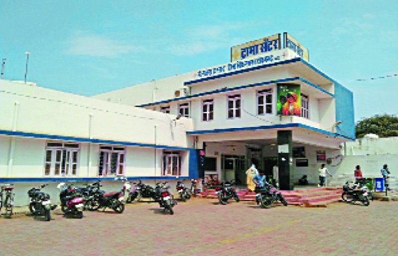 टीकमगढ़. जिला अस्पताल टीकमगढ़।