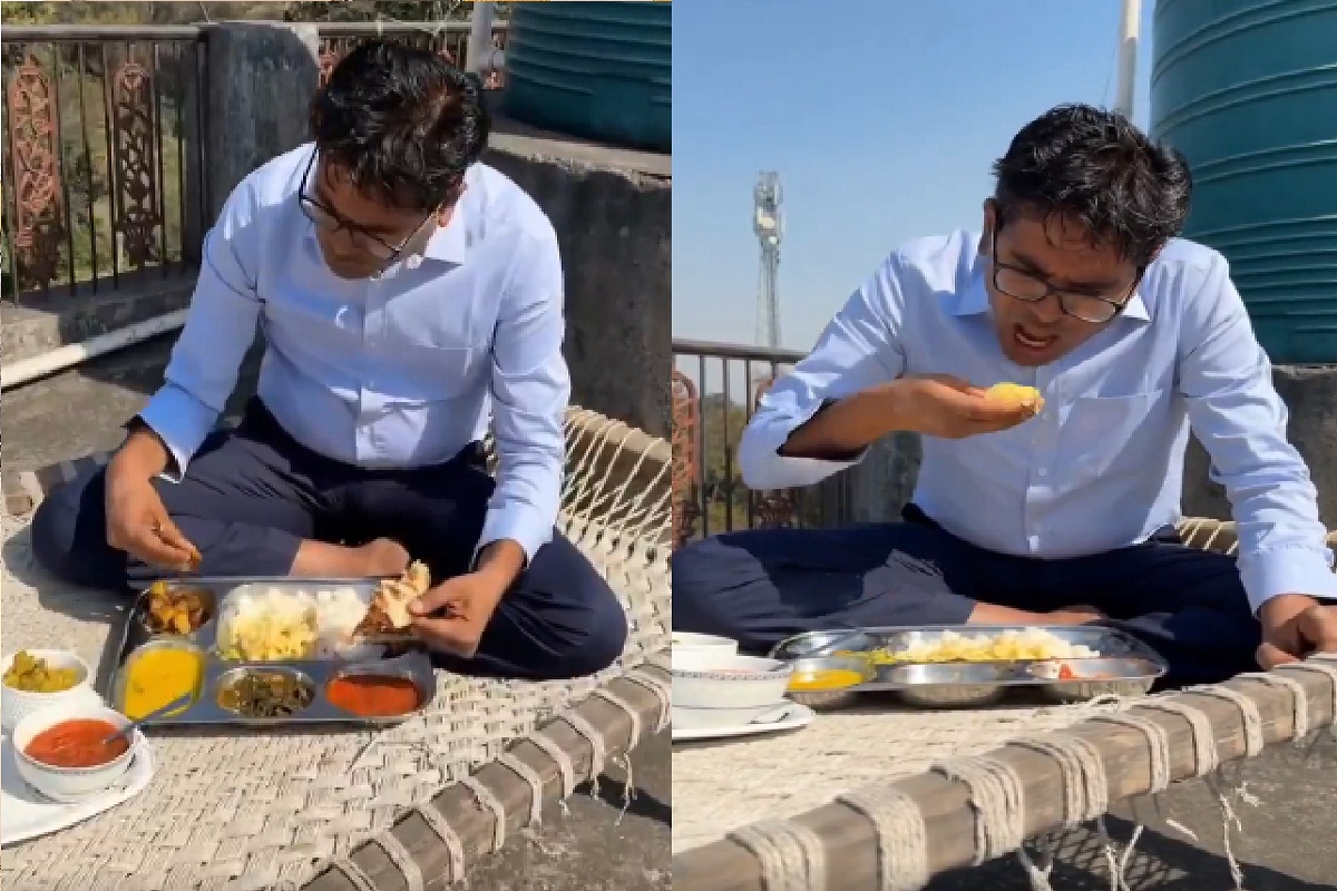 CG News: वित्त मंत्री OP चौधरी ने गांव में खाट पर लिया भोजन का स्वाद, शेयर किया
VIDEO