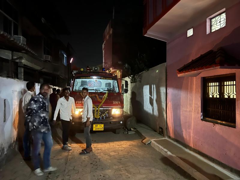 There are three fire engines in the municipality, but not even one has trained staff, making it difficult to control fire