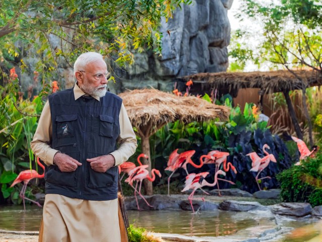 Prime Minister inaugurated the animal conservation center Vantara