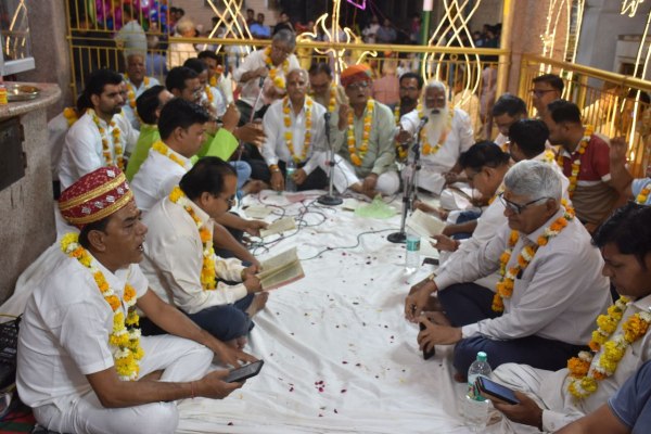 Dandiya festival in Nagaur: Dandiya performed with enthusiasm, crowd gathered