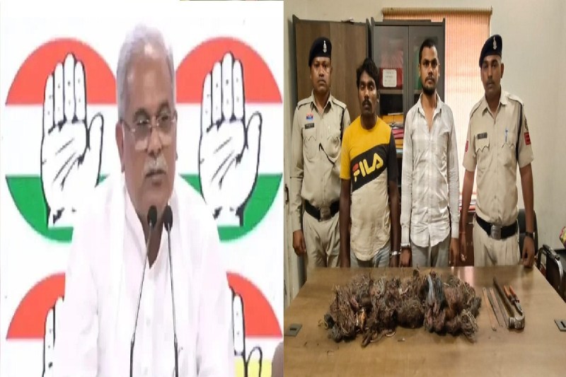 CG News: पूर्व CM भूपेश बघेल के खेत में चोरी, पुलिस ने दुकानदार समेत 2 को पकड़ा