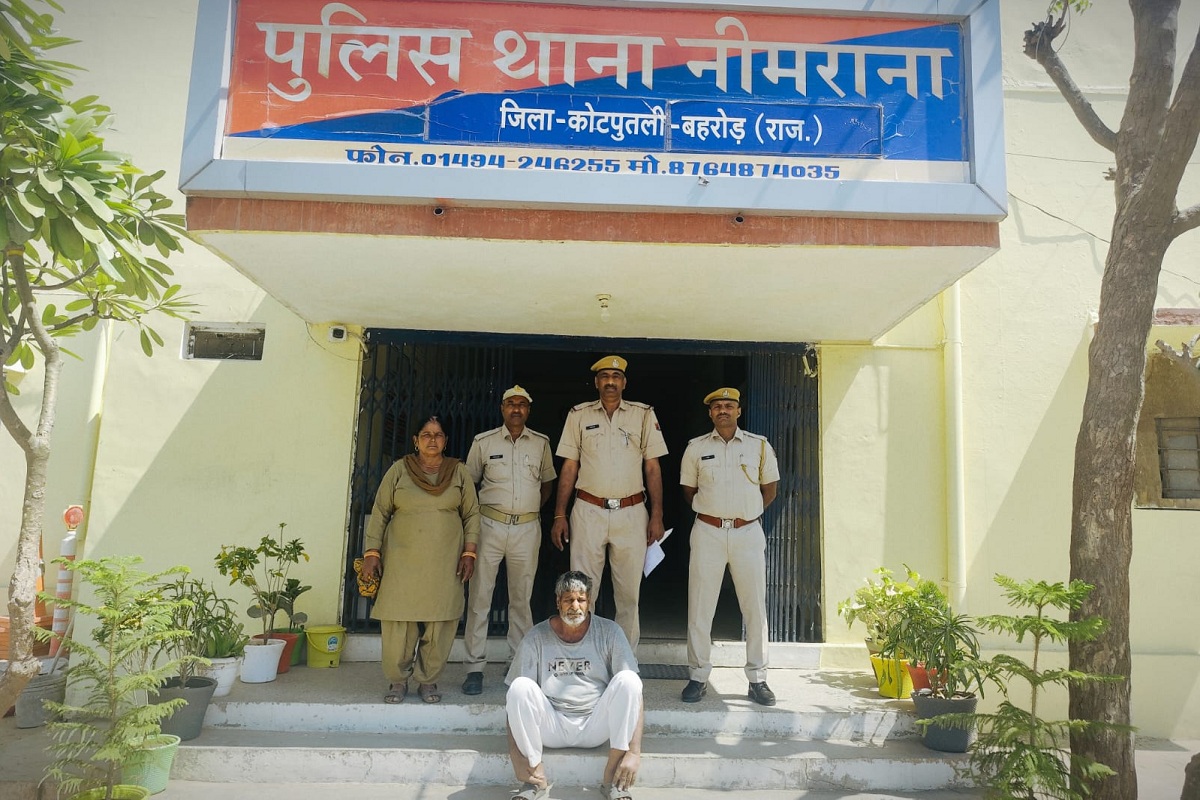 Police Action : नीमराना थाना पुलिस ने चार दिन में किया ब्लाइंड मर्डर का खुलासा,
आरोपी गिरफ्तार