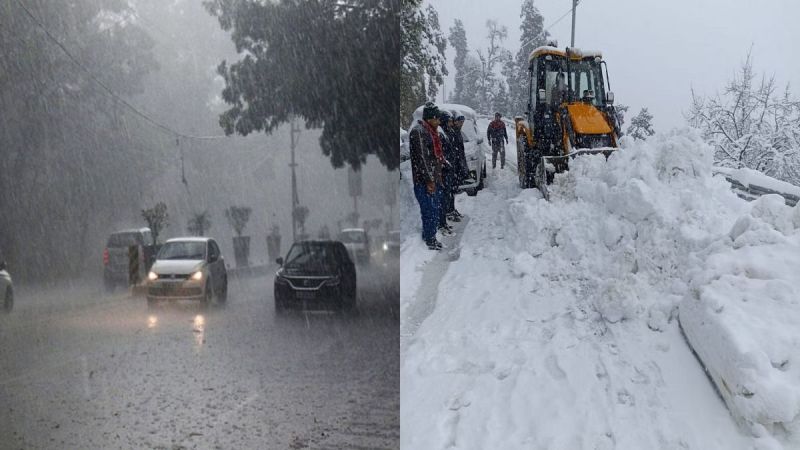 A yellow alert has been issued for rain, snowfall and thunderstorm in Uttarakhand today