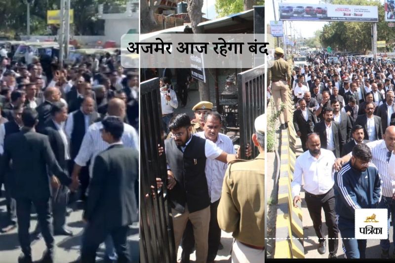 Lawyer Purushottam Jakhetia Death Chaos Ajmer Pushkar Closed Today in Protest Against Murder