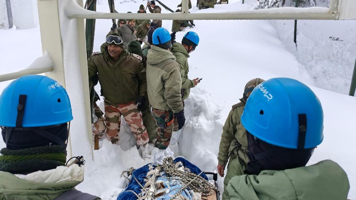 Army is conducting search operation in search of people missing in Chamoli Avalanche of Uttarakhand