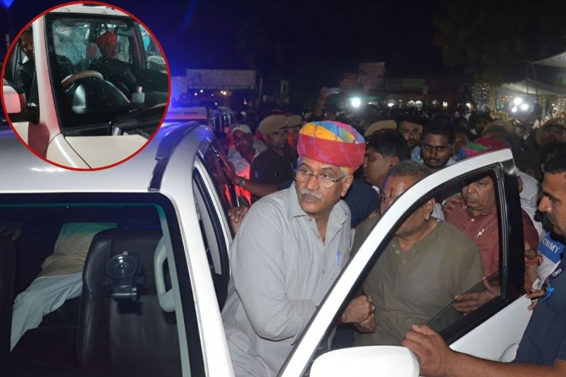 Attack-on-Gajendra-Singh-Shekhawat-car