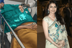 Bhagyashree के साथ हुआ बड़ा हादसा, माथे पर लगे 13 टांके - image