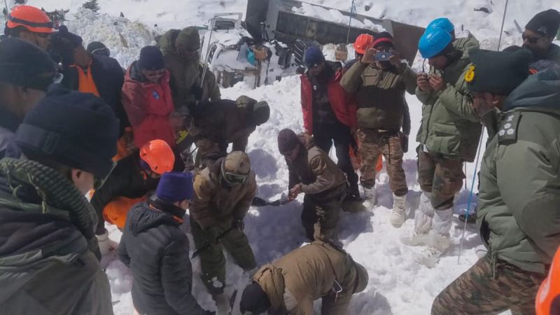 Bodies of three more people buried under snow due to Chamoli avalanche have been recovered today