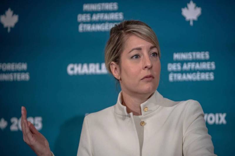 Canadian Foreign Minister Melanie Joly