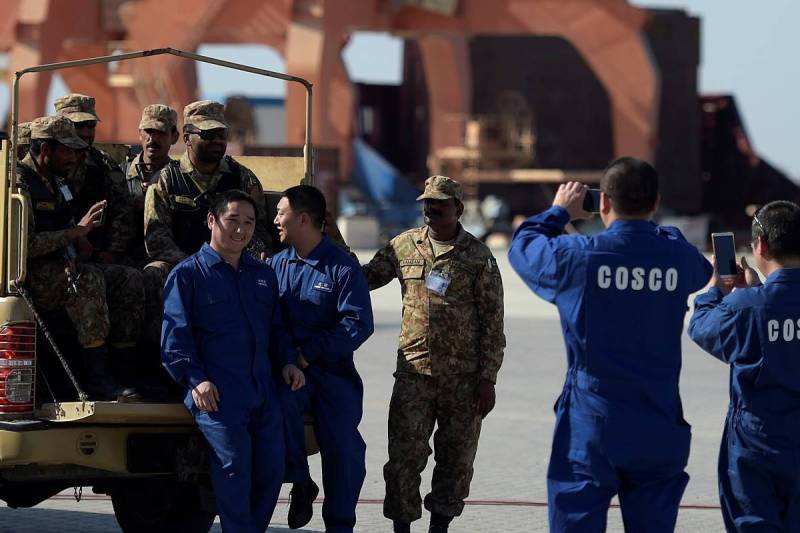 China Army in Pakistan