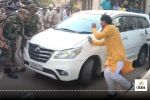 छत्तीसगढ़ में ED की टीम पर हमला, पूर्व CM के घर रेड करने वाली टीम पर फेंके ईंट-पत्थर, बोले - मोदी तेरी तानाशाही नहीं चलेगी..