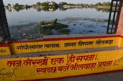 Bhilwara news : निगम के लिए जी का जंजाल बना गांधी सागर तालाब - image