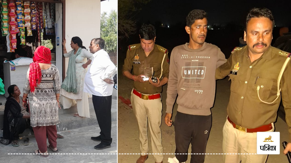 Encounter of those who looted a woman chain in Moradabad