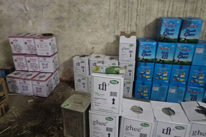 Fake Ghee Factory In Udaipur