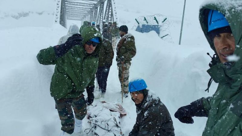 Four people have died in avalanche in Uttarakhand