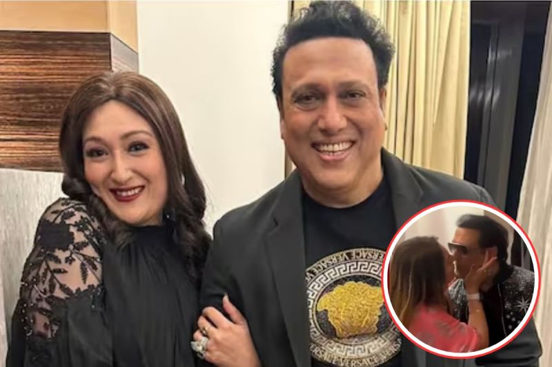 Govinda wife Sunita Liplock Video